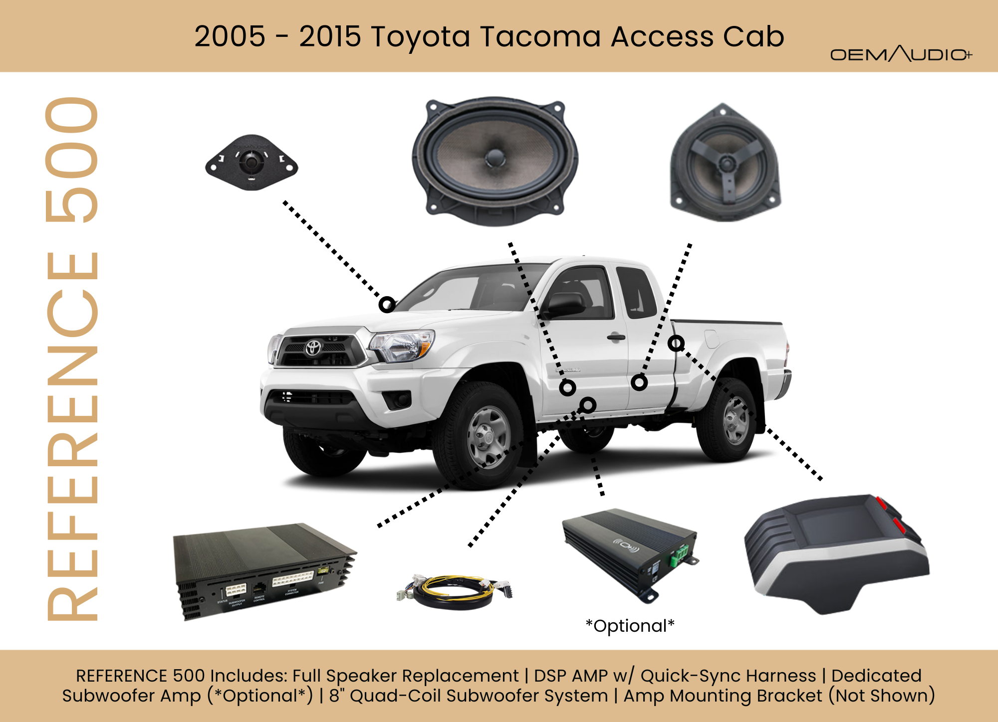 Toyota Tacoma (Access Cab) 2nd Gen | Reference 450Q