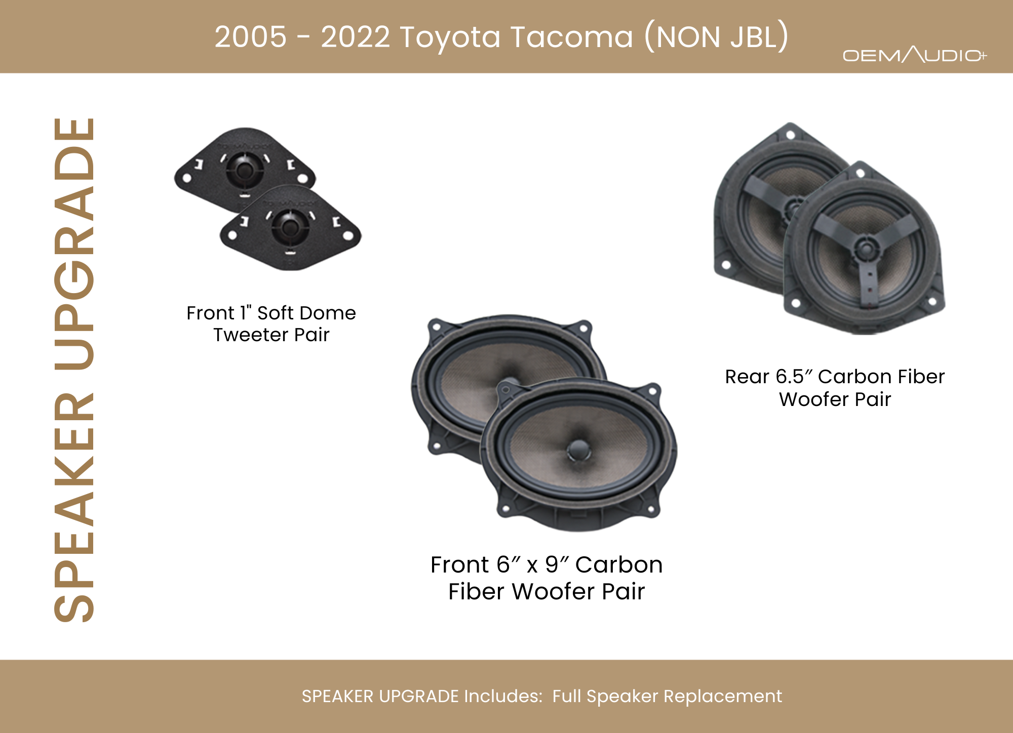 2005-2015 Toyota Tacoma Access Cab | OEM Audio Plus